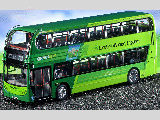 READING BUSES (GREENLINE) ALEXANDER DENNIS ENVIRO 400 UKBUS 6206